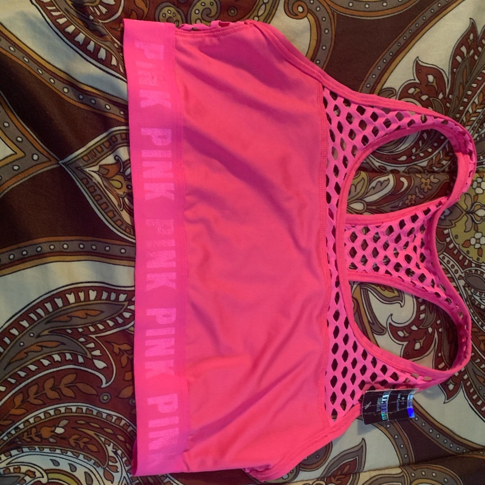 Pink Sport Bra